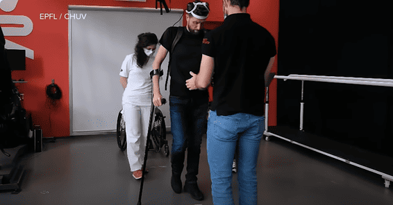 Revolutionary Brain Computer Interface Enables Paralysed Man To Walk