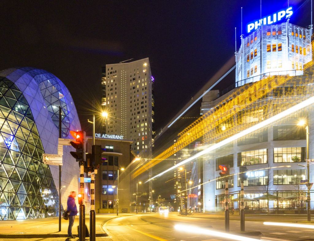 Blob Lichttoren Eindhoven centrum binnenstad