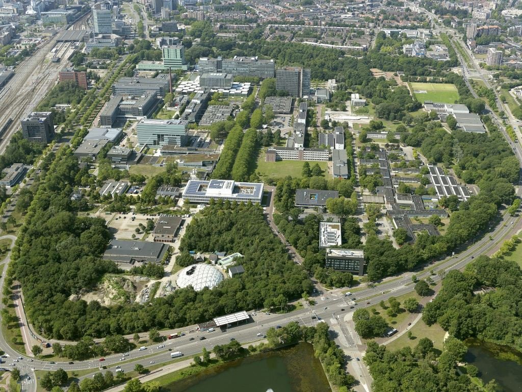 TU/e luchtfoto TU Eindhoven