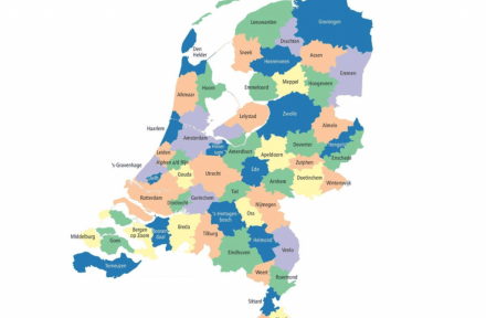 NL in 57 gemeenten - Atlas voor Nederlandse Gemeenten