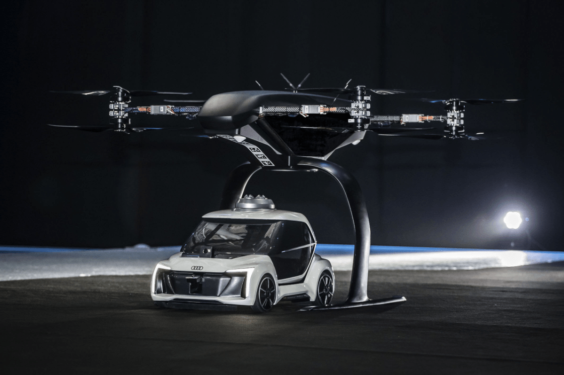 flying taxi drone car