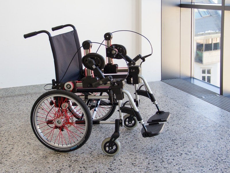 Ergonomischer Rollstuhl (c) TU Wien