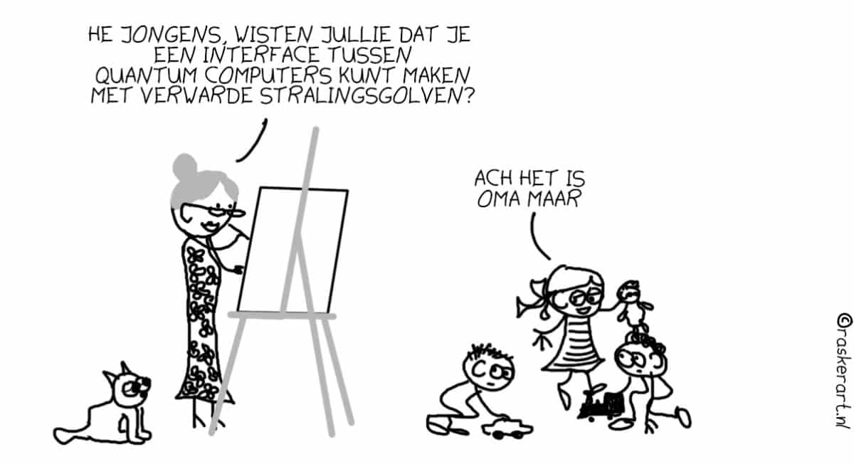 Cartoon Albert-Jan Rasker
