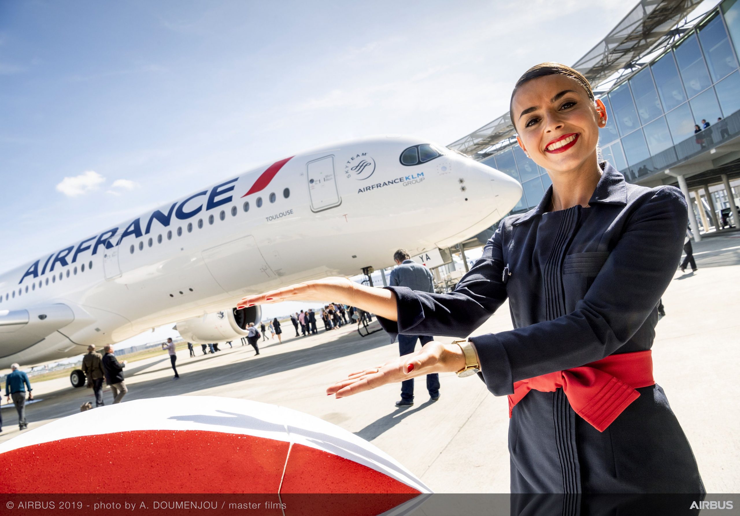1st A350-900 Air France MSN331 Delivery - Flight attendant