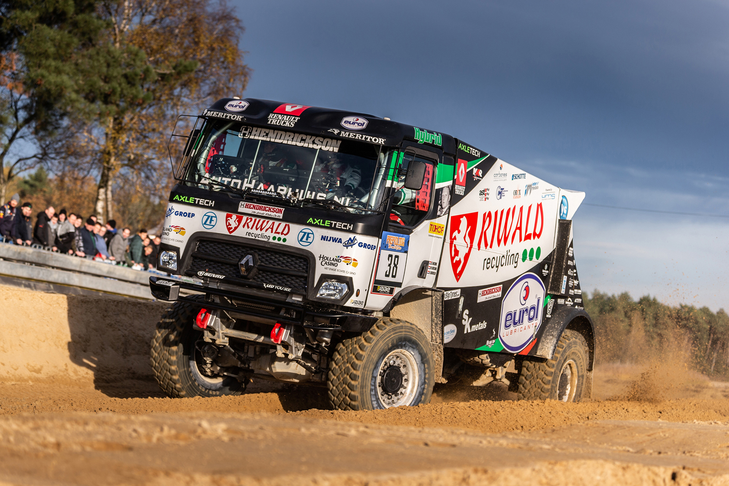 Der Renault C640 von MKR Technology und Riwald Dakar ist der erste Hybrid-Truck in der Geschichte der Rallye Dakar