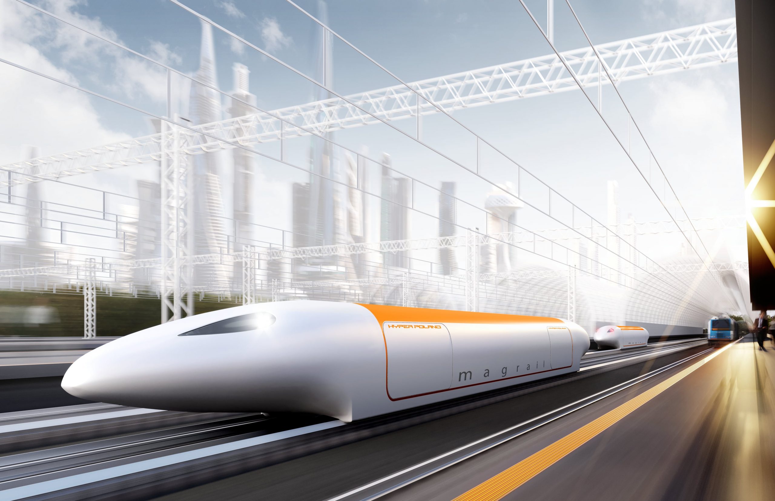 Der Hyperloop Poland erreicht eine Stundengeschwindigkeit von 600 km/h