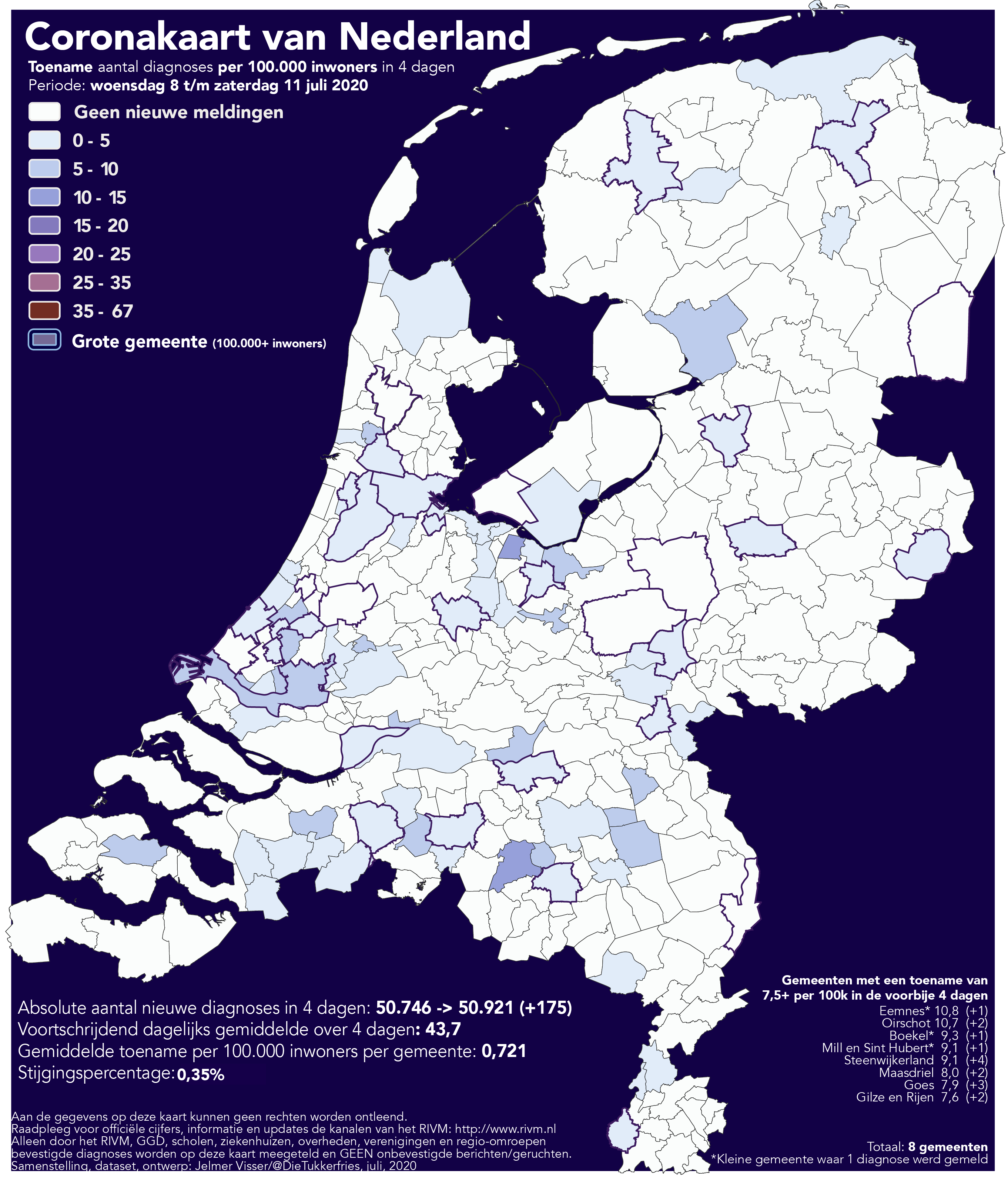 13+ Covid Kaart Van Nederland Background