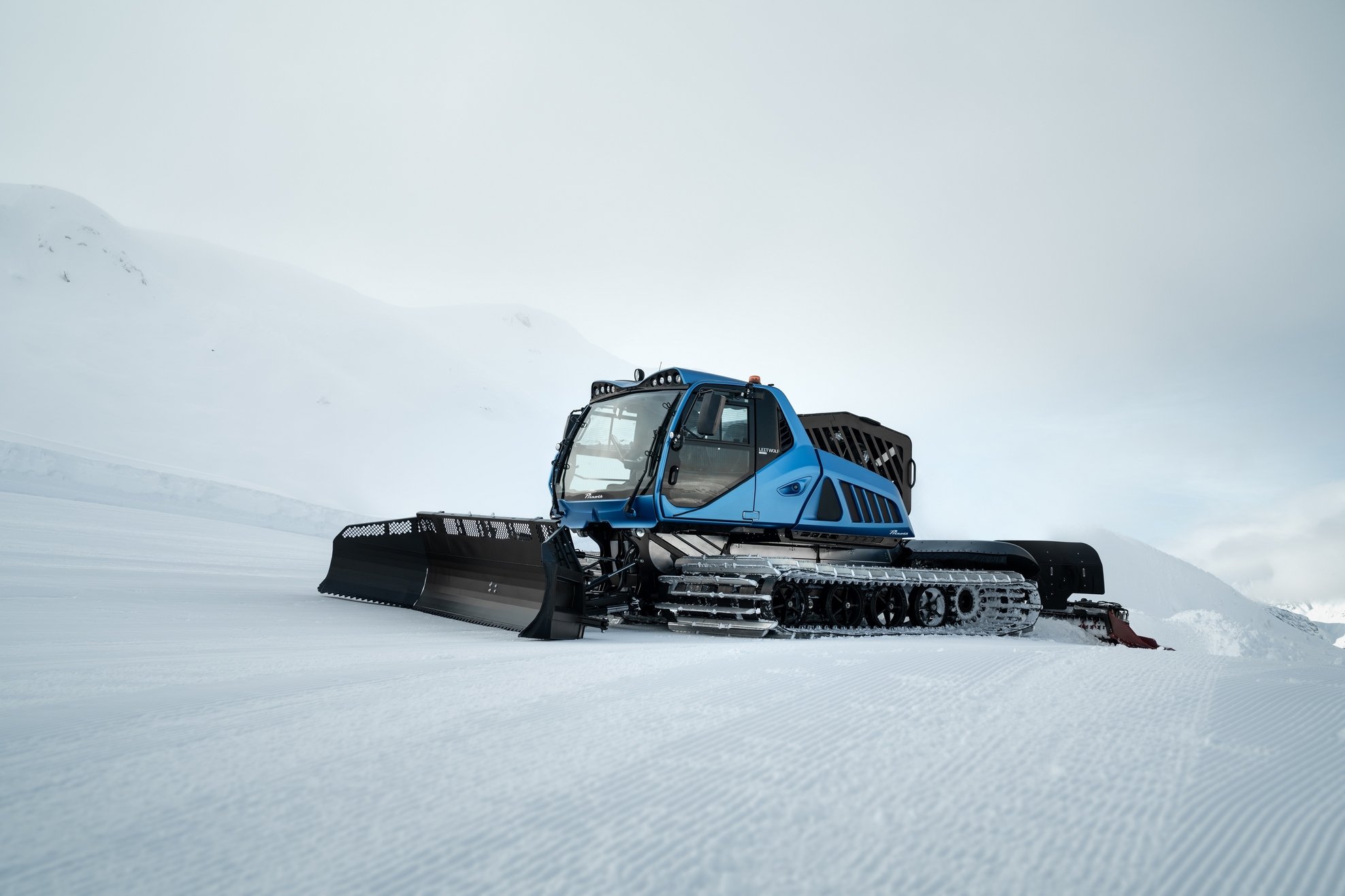 Wereldbeker alpineskiën heeft primeur van sneeuwruimer op waterstof