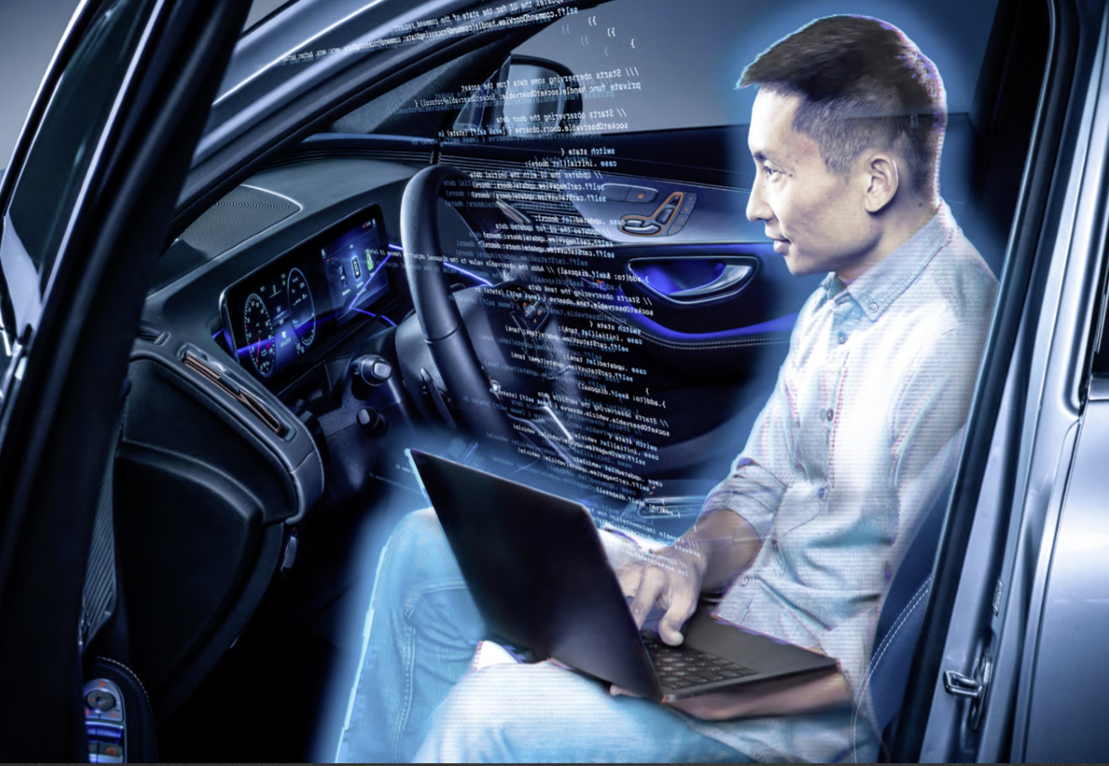 Auf dem Weg zu „Lead in Car Software“ – jetzt mit eigenen Programmier-Ideen bei der Mercedes-Benz In-Car Coding Community beteiligenOn the way to "Lead in Car Software" – participate now with your own programming ideas at the Mercedes-Benz In-Car