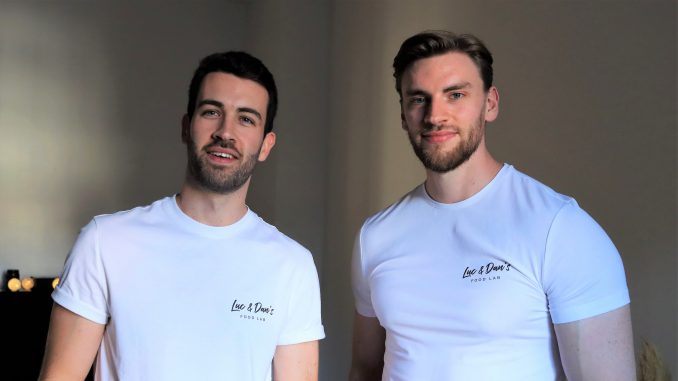 Luc and Dan from organic gum start-up