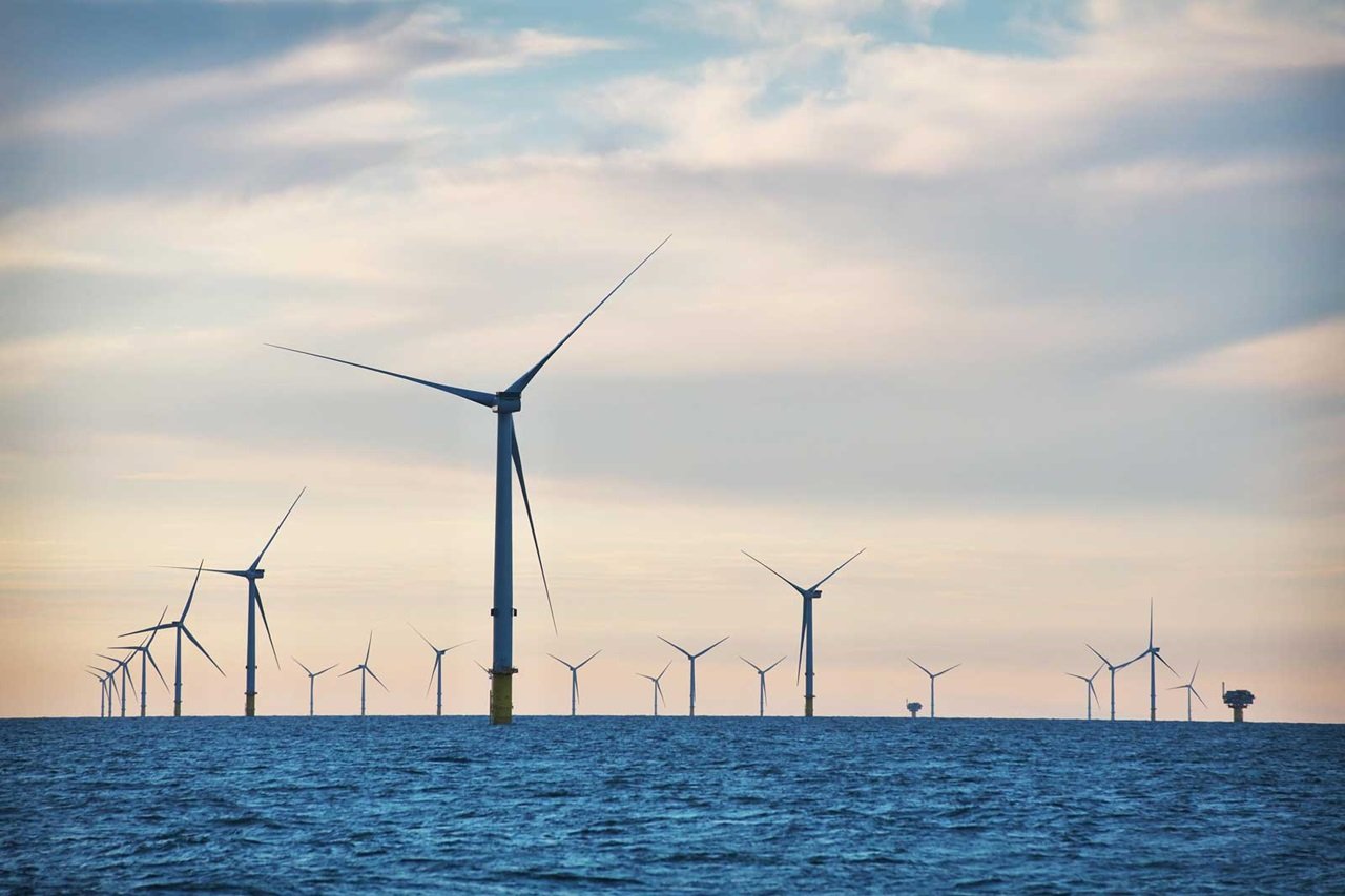 Vattenfall helpt mee aan de bouw van het eerste grote windpark op zee in Finland