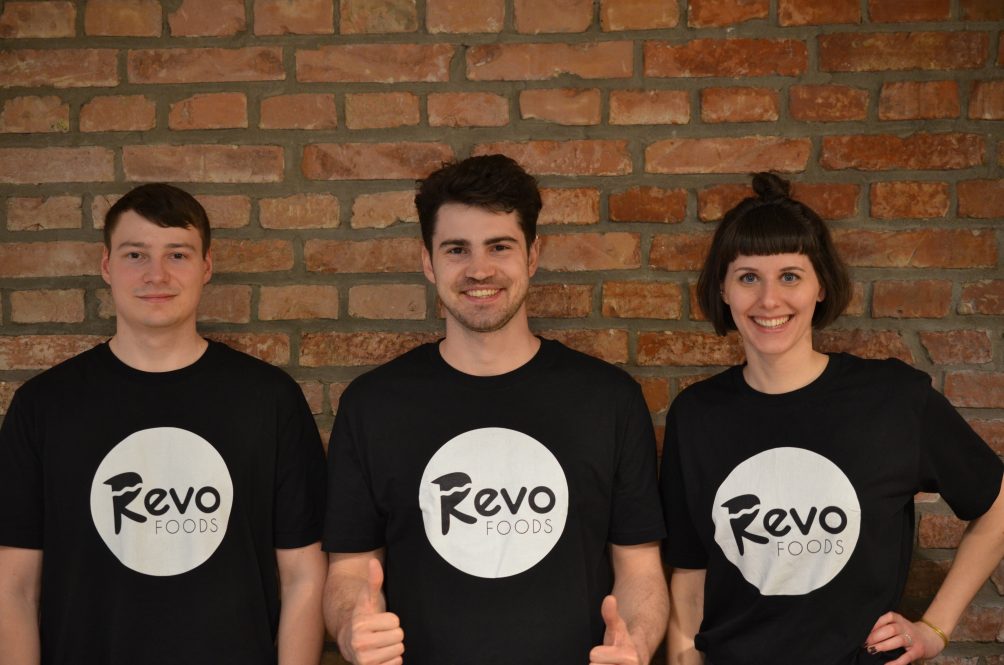 The 3 founders of Revo: Manual Lachmayr, Robin Simsa and Theresa Rothenbücher