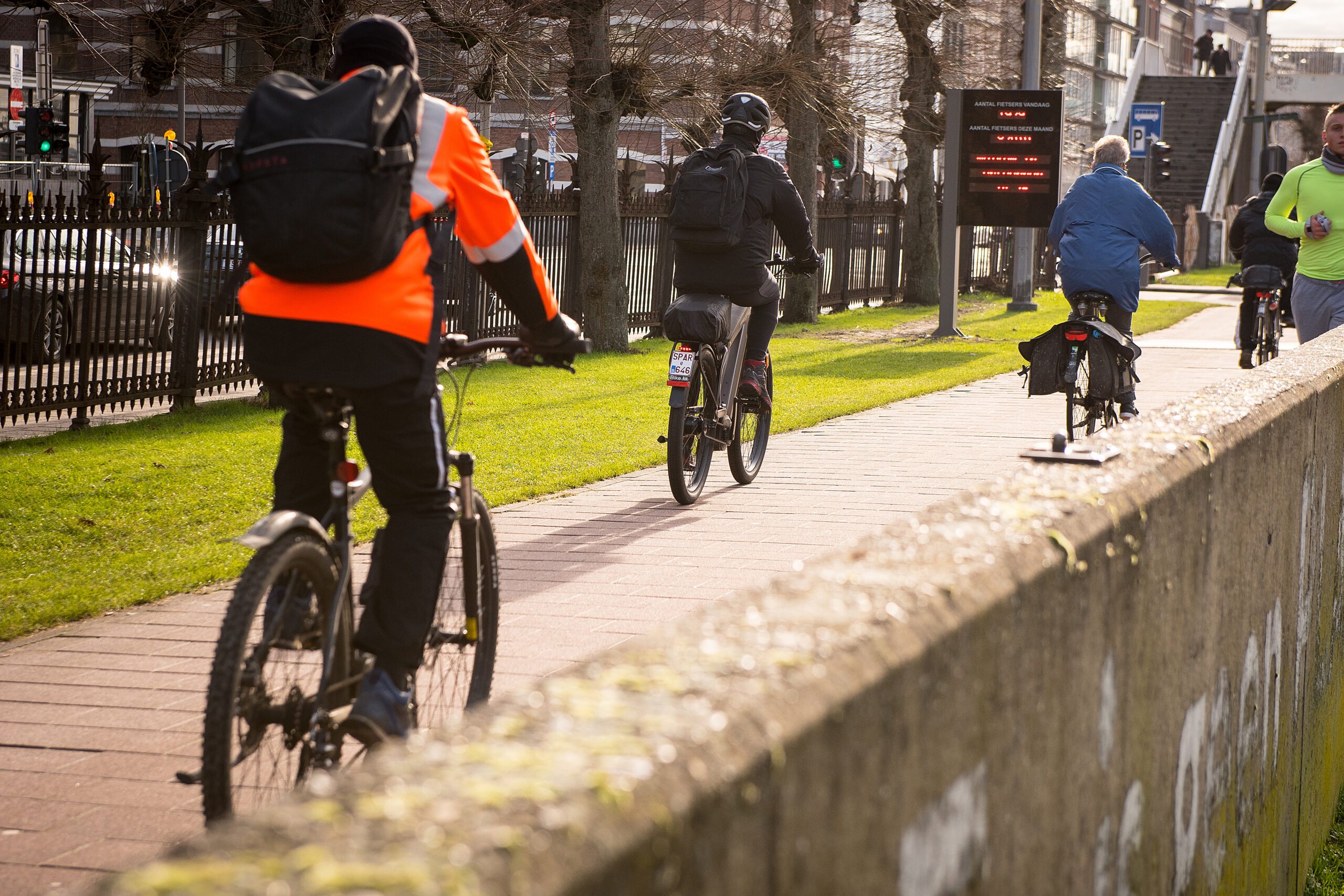 Of course Belgians ride bikes, but bike paths need to be more women-friendly and safer