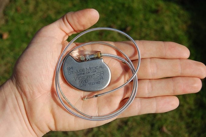 Pacemaker with electrode