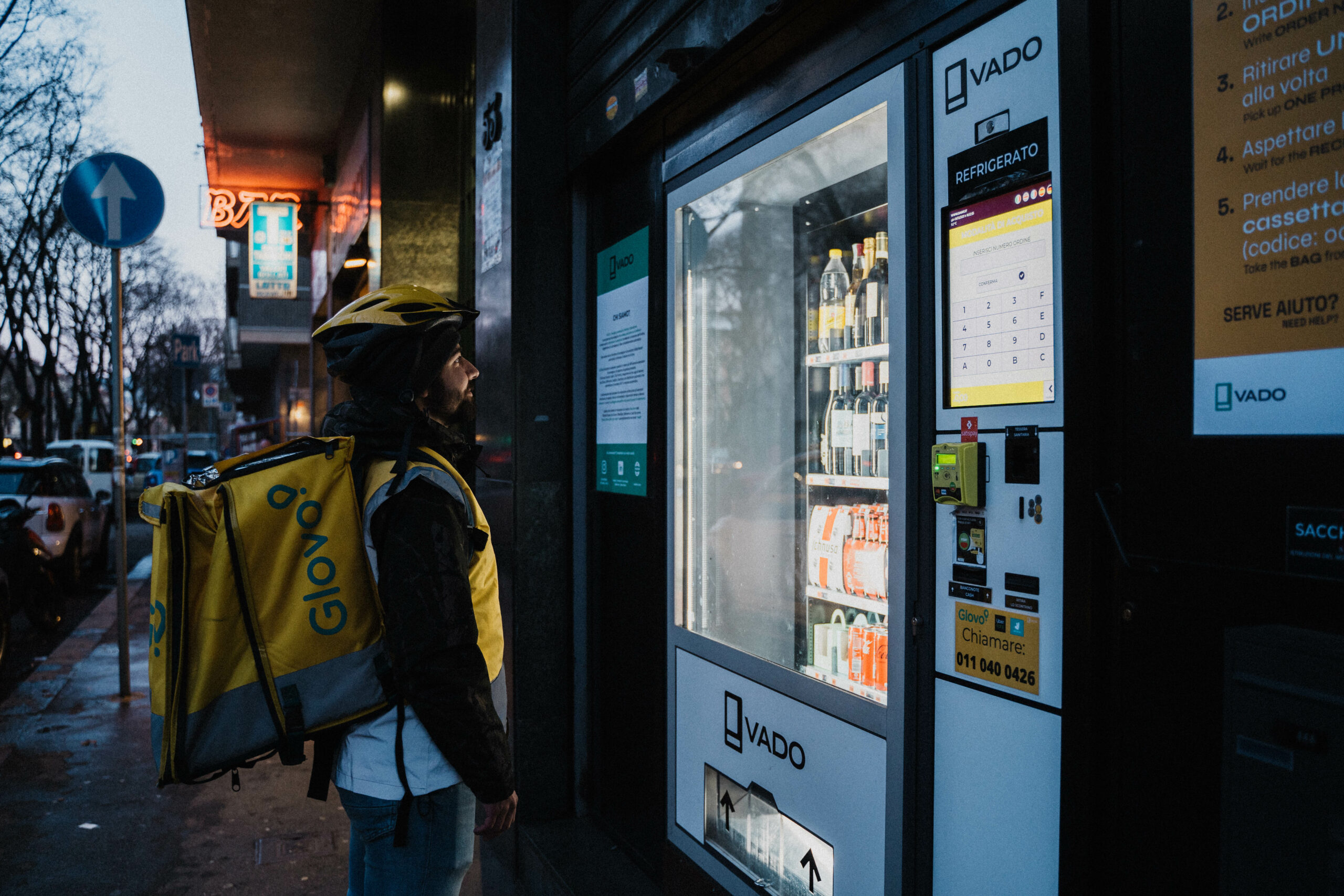 VADO connects vending machines to your favorite delivery service