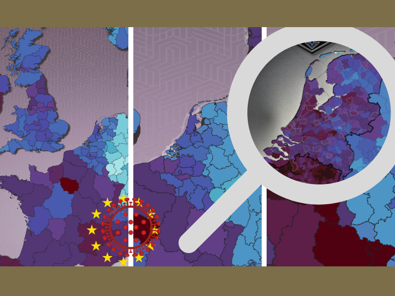 Corona in Europa zoomt in op Nederland