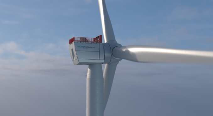 Siemens Gamesa offshore turbine
