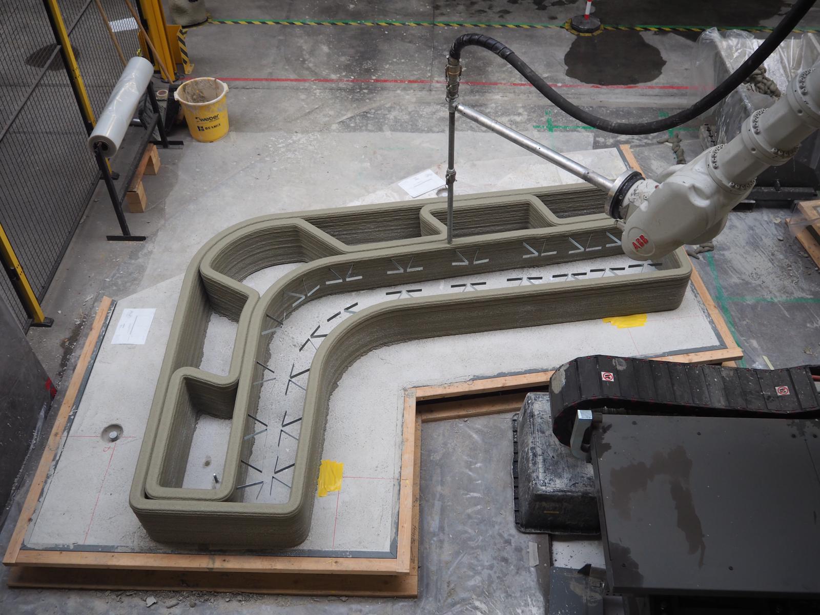 Flexibel, duurzaam en sterk: 3D-printen met beton levert tal van voordelen op