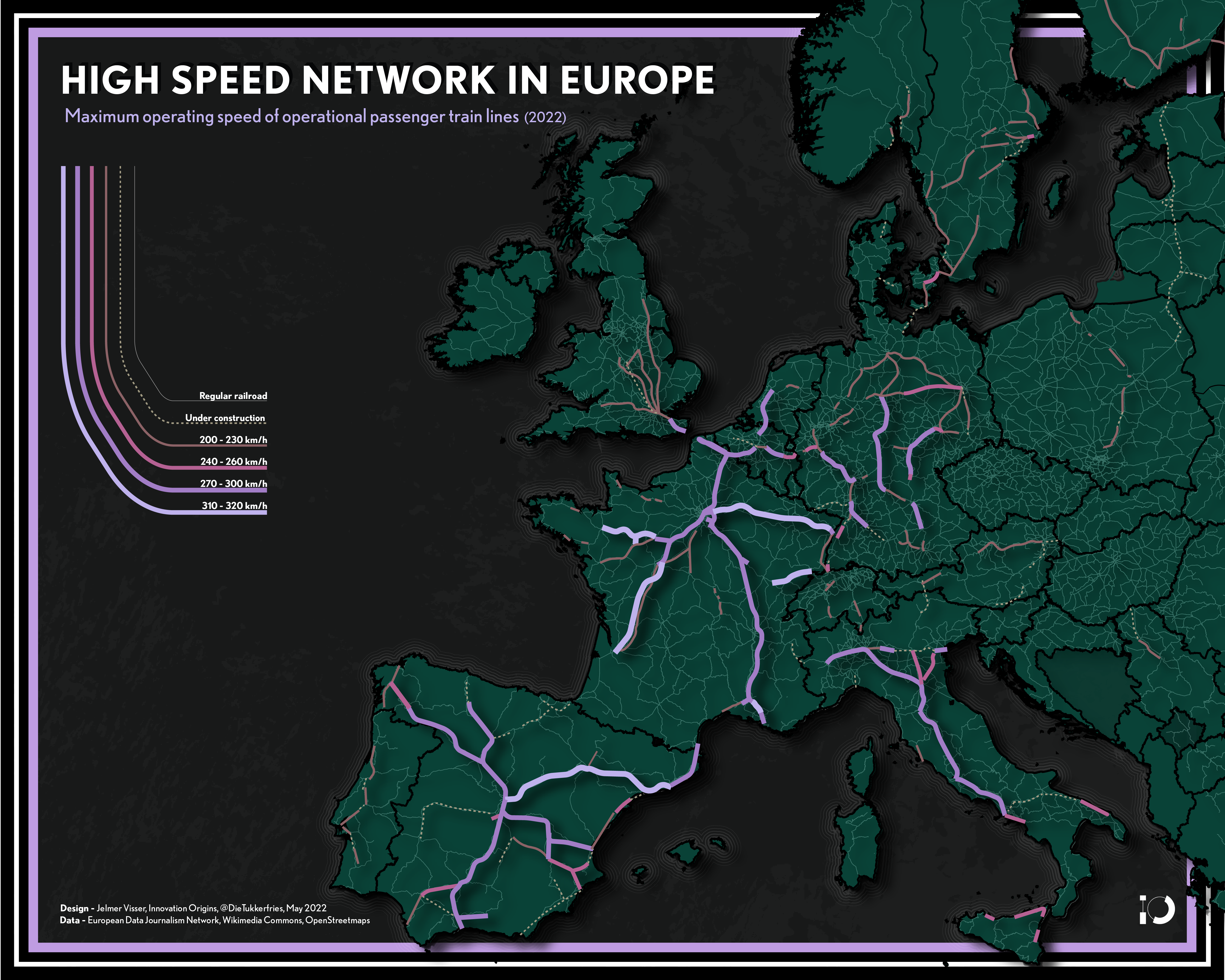 Analyse - Gaat het Europese hogesnelheidsnet continentale vluchten vervangen?