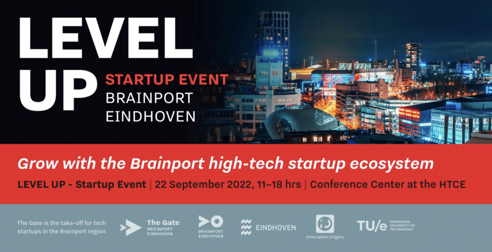 Inspiring Tech Start Ups In The Spotlight During LEVEL UP In Eindhoven IO   LEVEL UP Banner 1004x515 