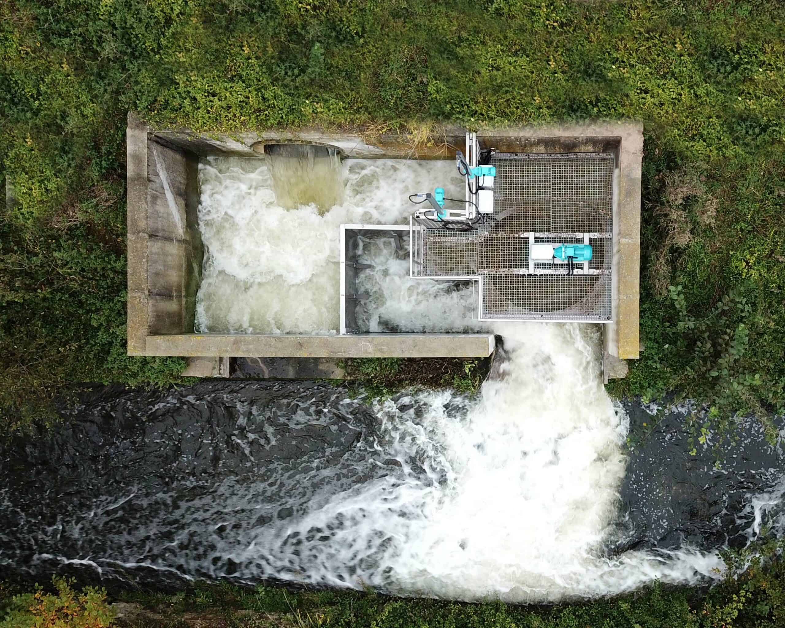 Small hydropower plant in stream behind homes becoming more popular