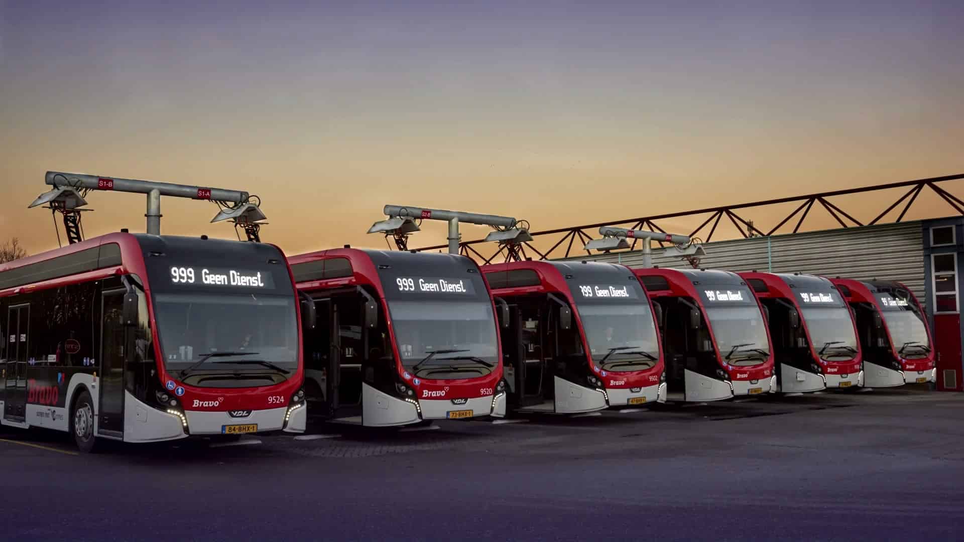 VDL en RWE hergebruiken batterijen van elektrische bussen  voor energieopslag