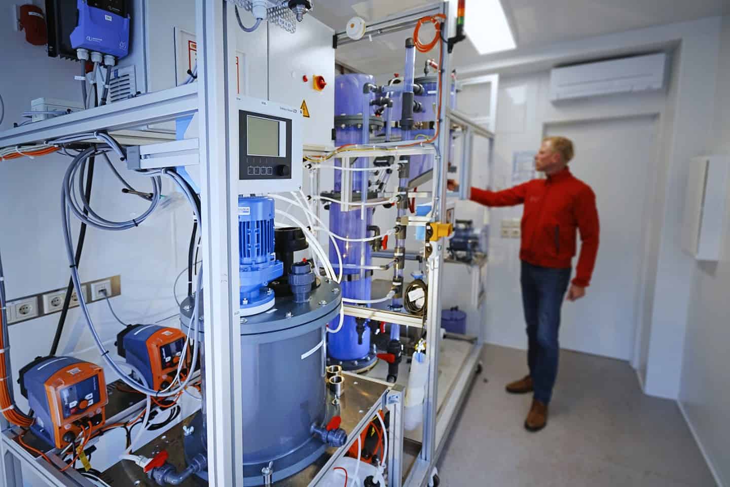 Fraunhofer ontwikkelt Europa's eerste industriële testplatform voor waterzuivering