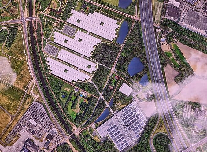 Brainport Industries Campus cluster 1 (realized) and cluster 2 (planned)