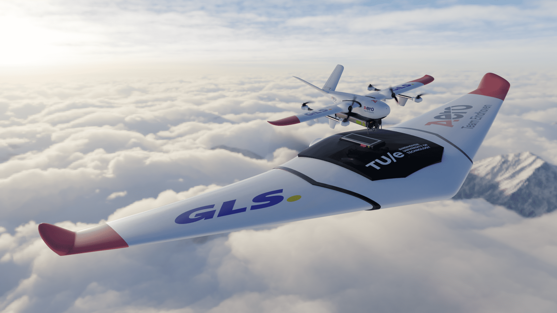 Aero Team Eindhoven fits airborne cargo drones with new batteries