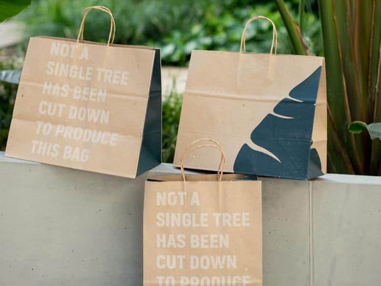 Oekraïense start-up Releaf Bag maakt papieren verpakkingen van bladeren