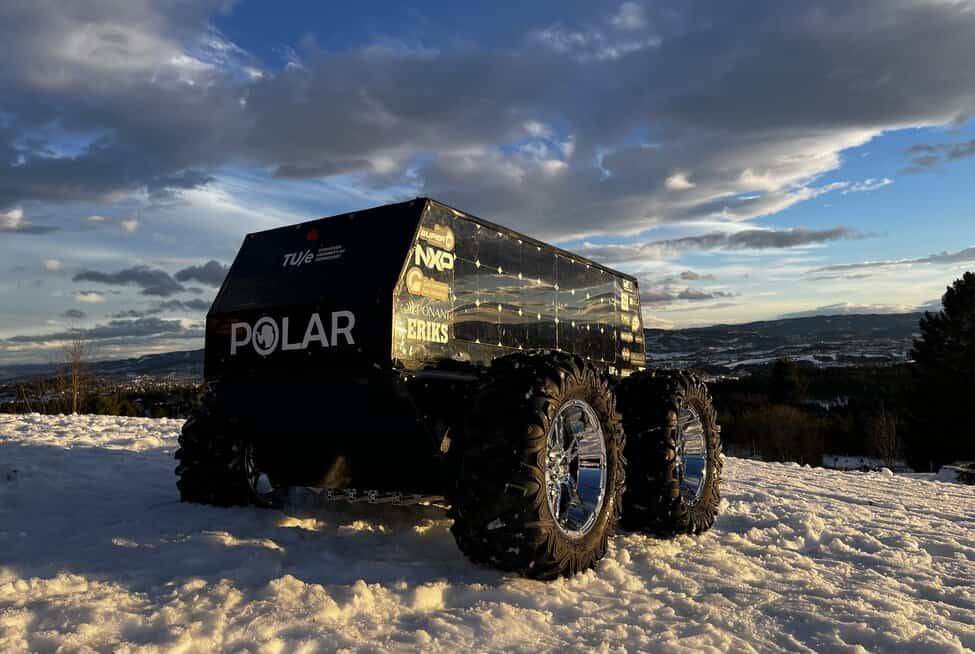 Team Polar presenteert prototype van onderzoeksvoertuig Ice Cube