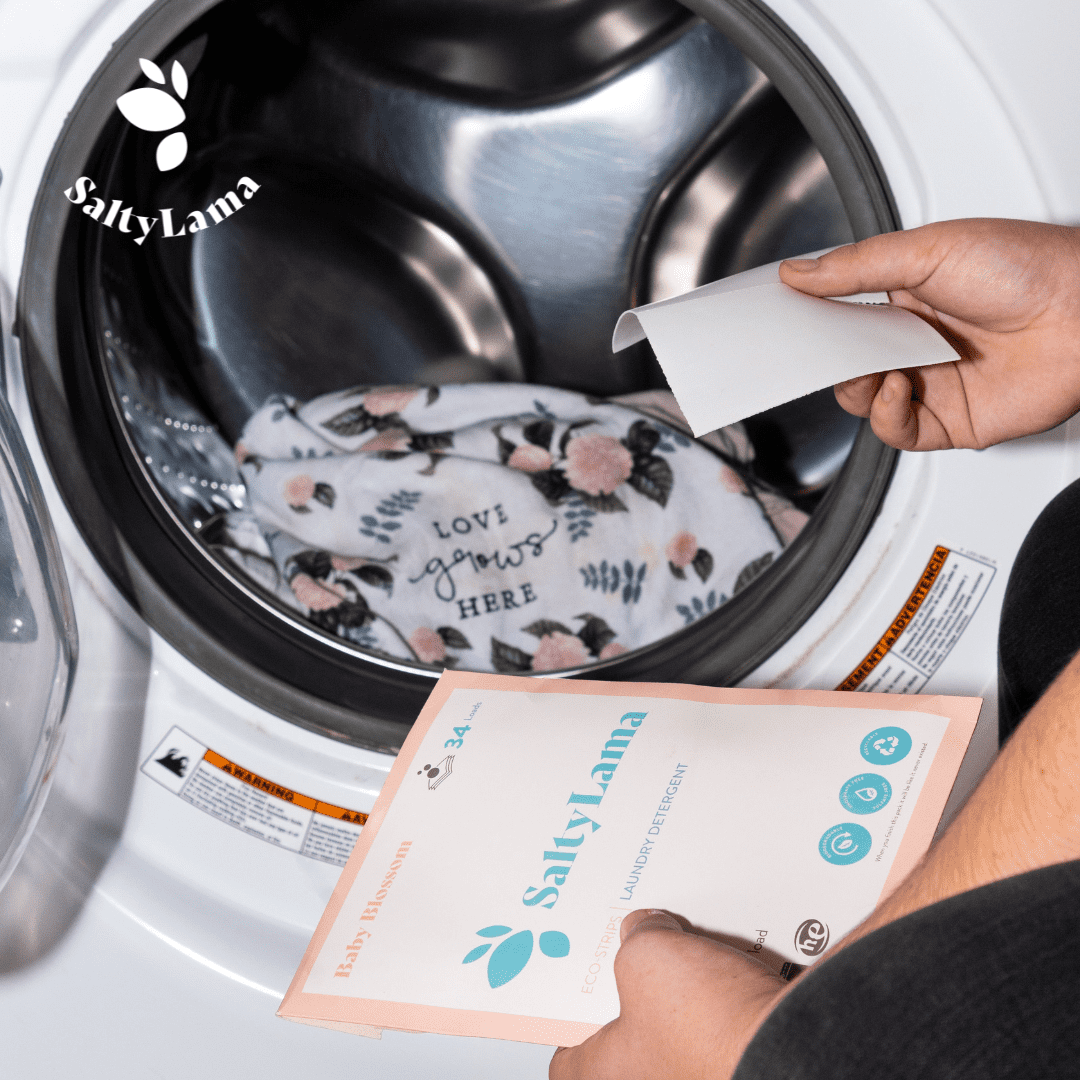 Even by just doing laundry, you can make a positive impact