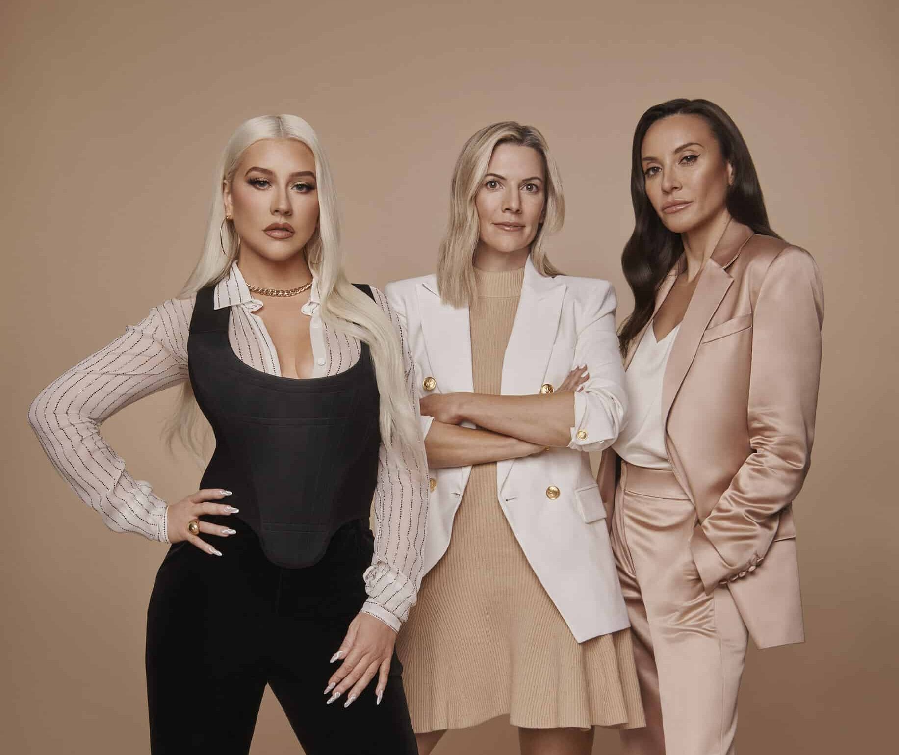 Playground Co-Founder and Chief Brand Advisor Christina Aguilera, Co-Founder and Chief Executive Officer Catherine Magee, and Co-Founder and Chief Product Officer Sandy Vukovic
