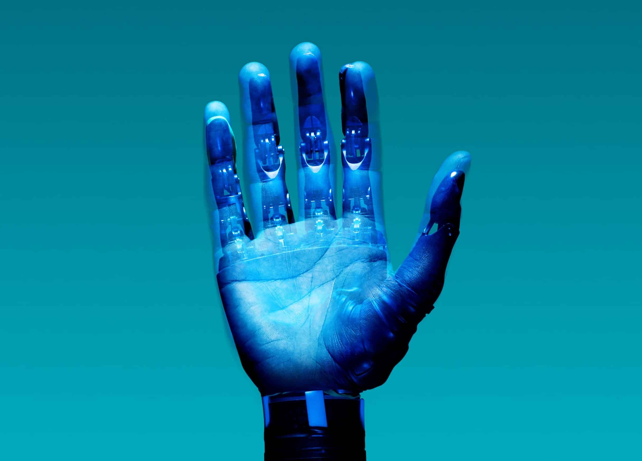 Robot met elektronische huid krijgt 'fingerspitzengefühl'