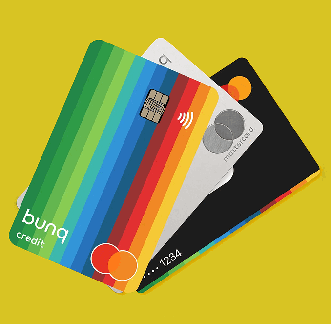 Bunq bank cards