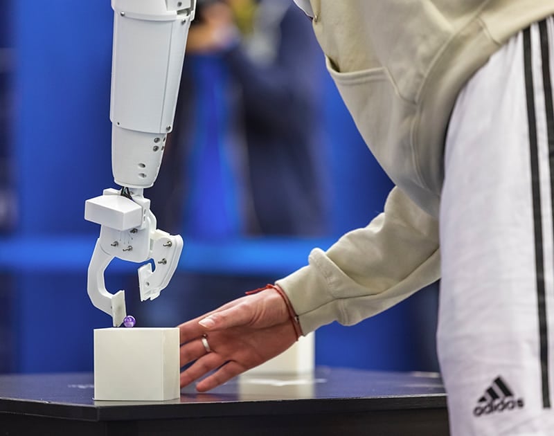 3D printed robotic arm: a student-driven breakthrough