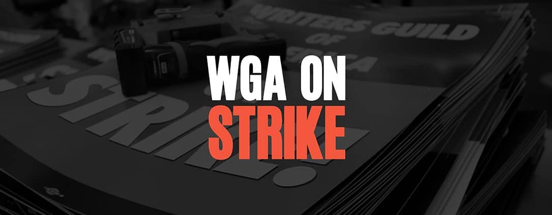 WGA on Strike banner (image: WGA)