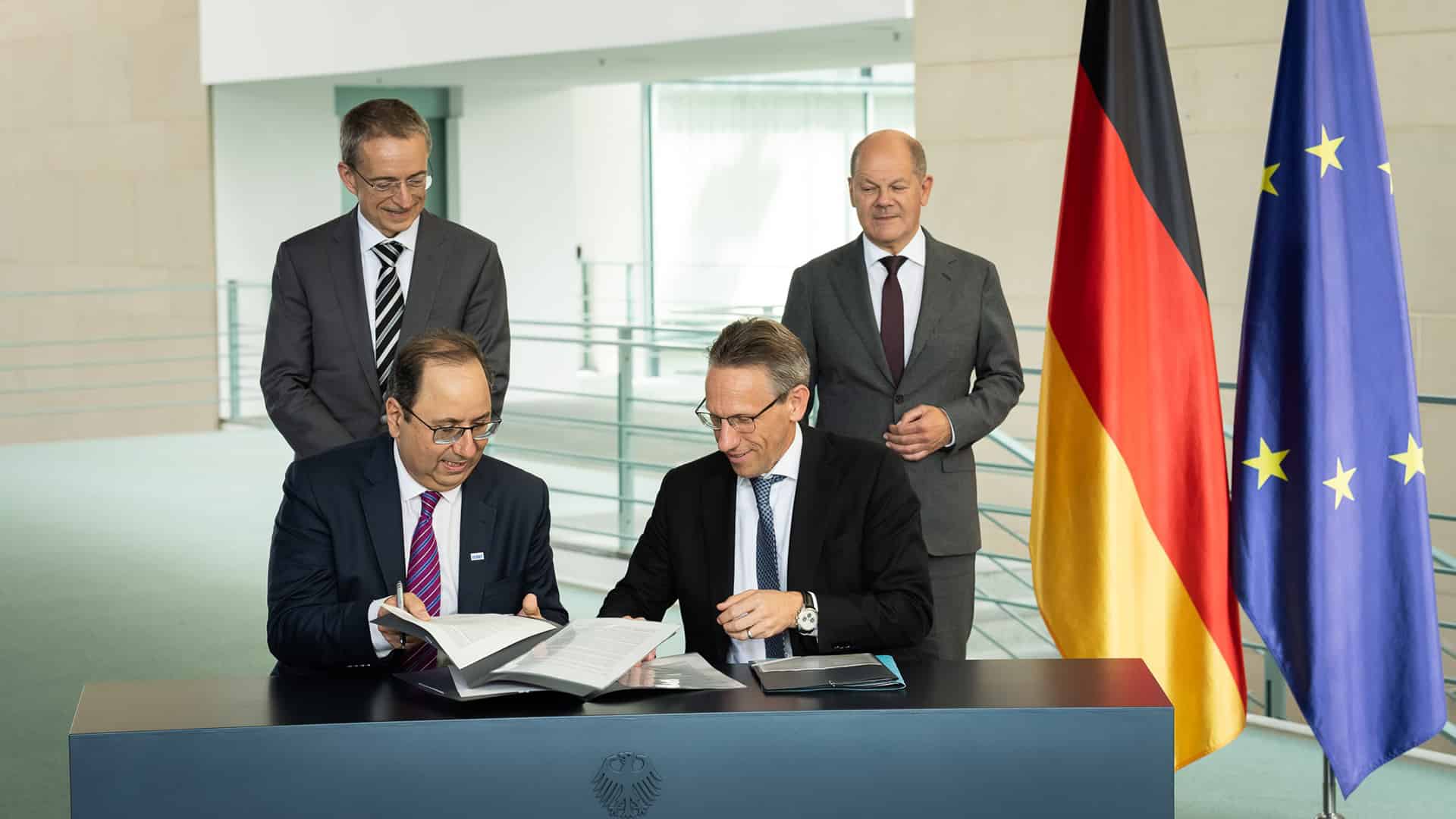 Intel Germany Signing Ceremony