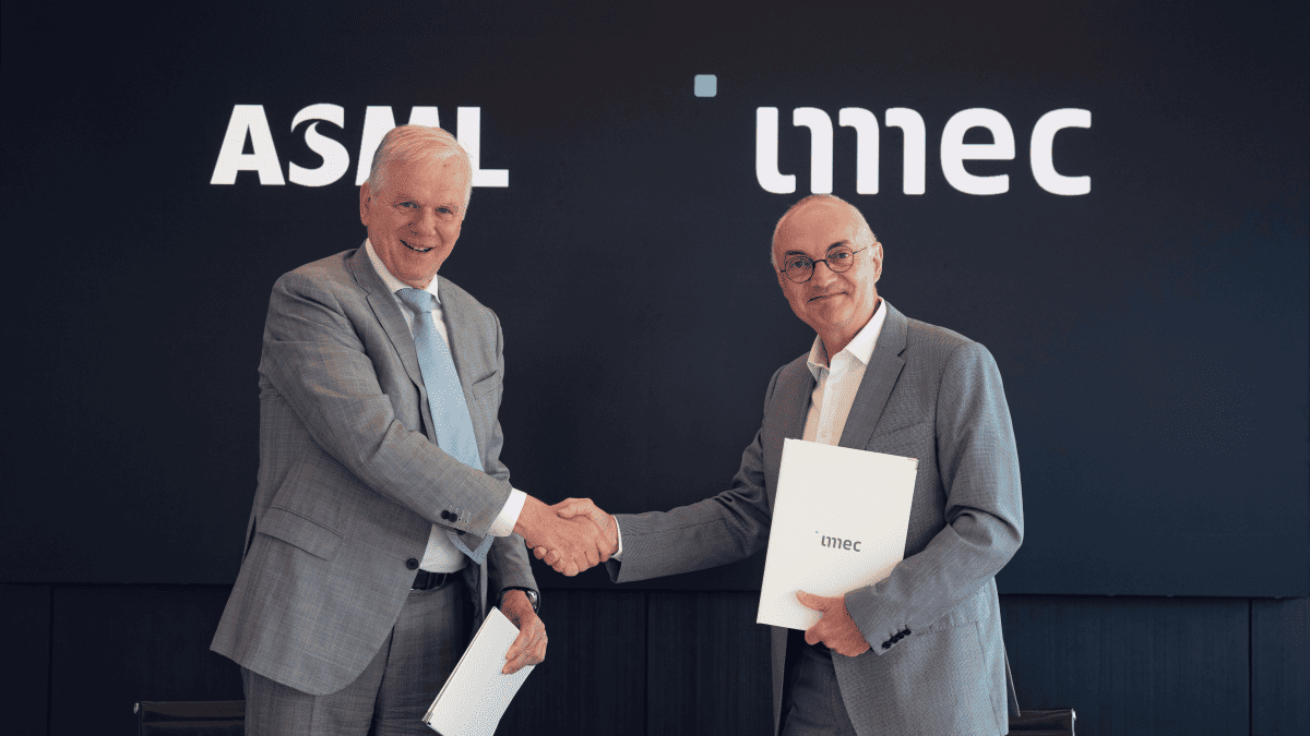 Imec and ASML strengthen their partnership to support semiconductor research in Europe