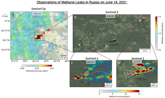 Satellite supergroup spots methane super-emitters with “staggering ...