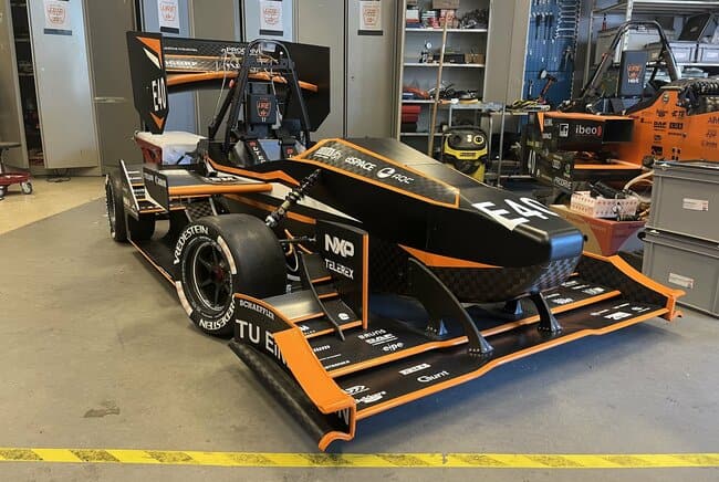 URE celebrates two decades of innovation with spectacular race car
