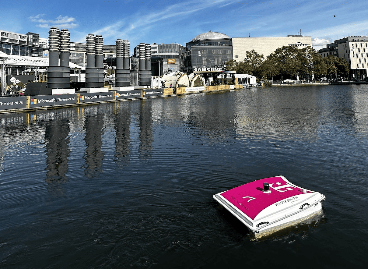 <strong>Nederlandse RanMarine en Deutsche Telekom slaan handen ineen tegen zwerfafval in water  </strong>