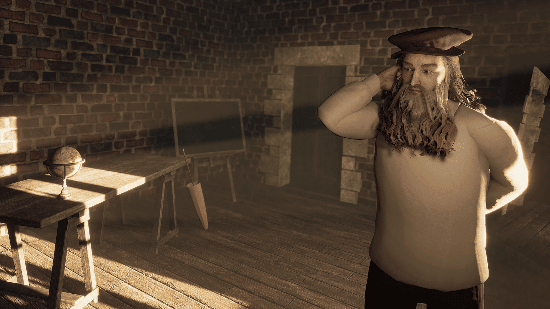 Wanna be as creative as Leonardo da Vinci? Then you should 'be' him in VR