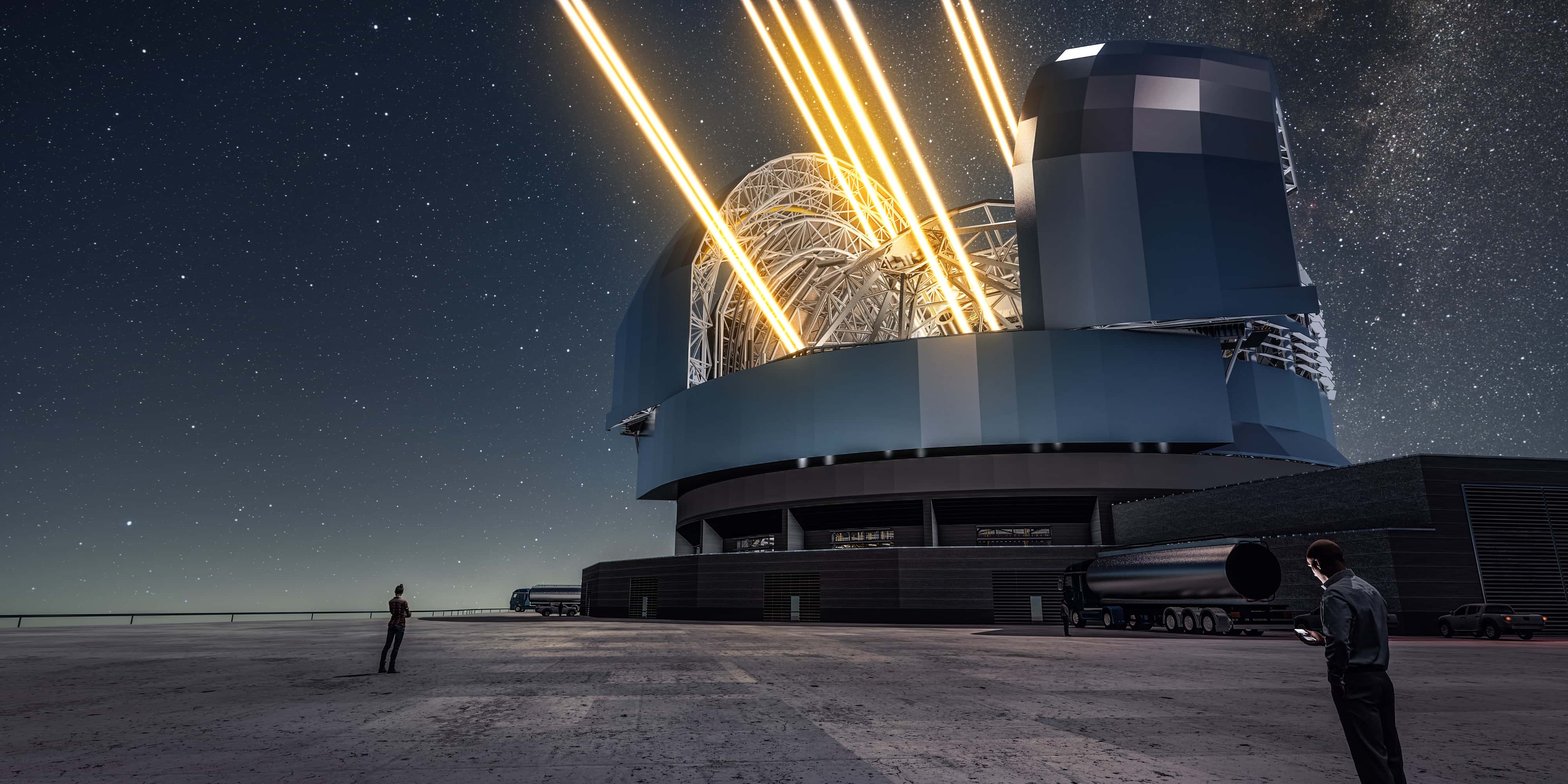 Los telescopios más grandes del mundo en Chile obtienen una visión más nítida gracias a la tecnología de TNO y Temcon