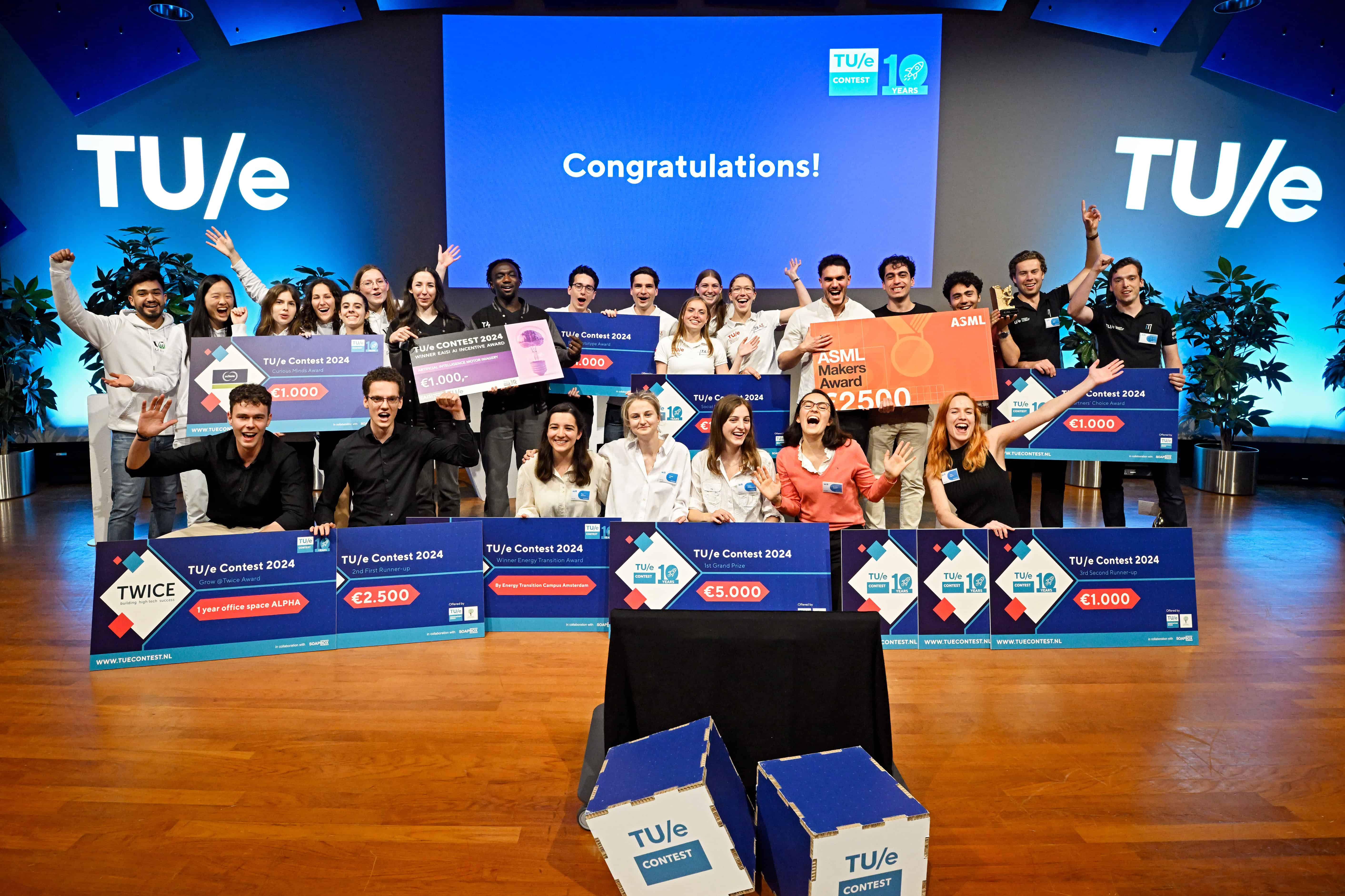 TU/e Contest geeft studenten met marktwaardige innovaties een podium