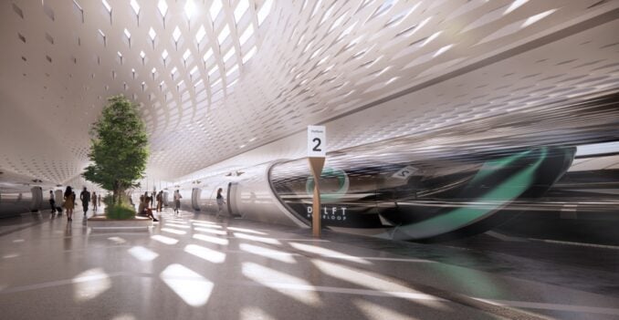 Photo: Delft Hyperloop
