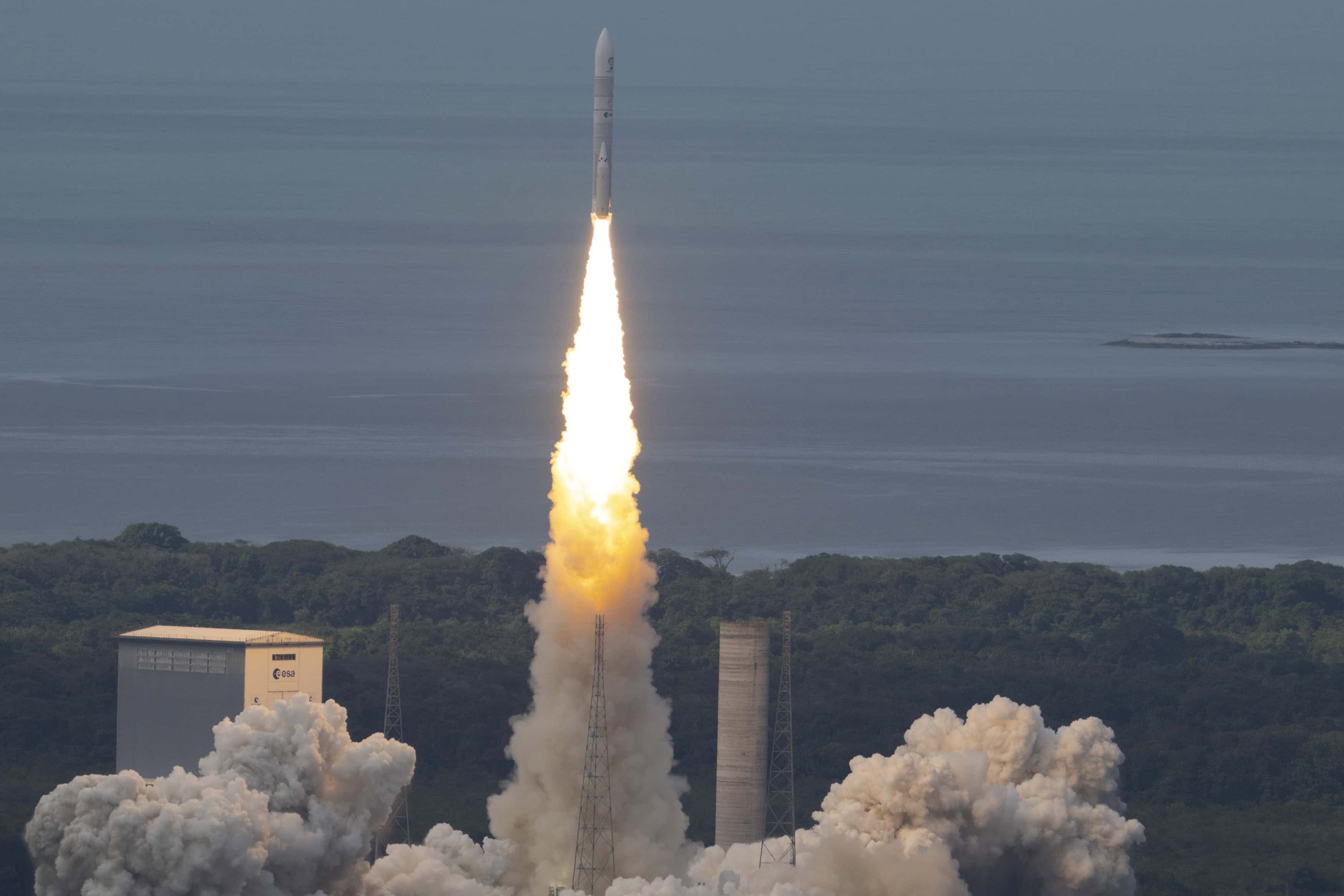 Europe's Ariane 6 rocket blasts off, with the Dutch touch on board