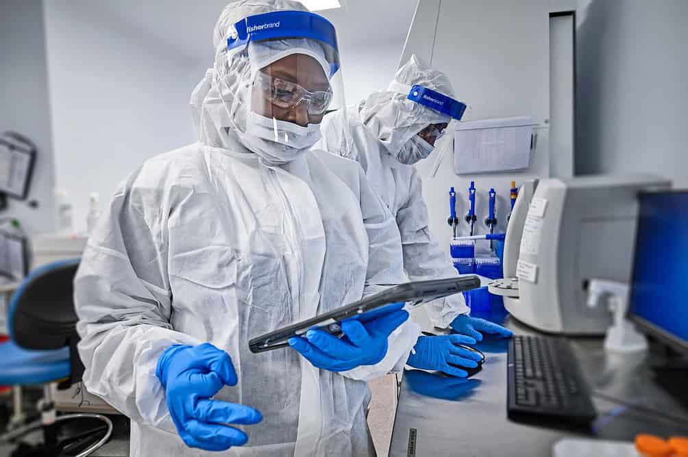 Viral Vector production operations at Thermo Fisher Scientific VVS Cambridge site
viral vector, biopharma, transfection, cell expansion, Fisher, PPE, process monitoring