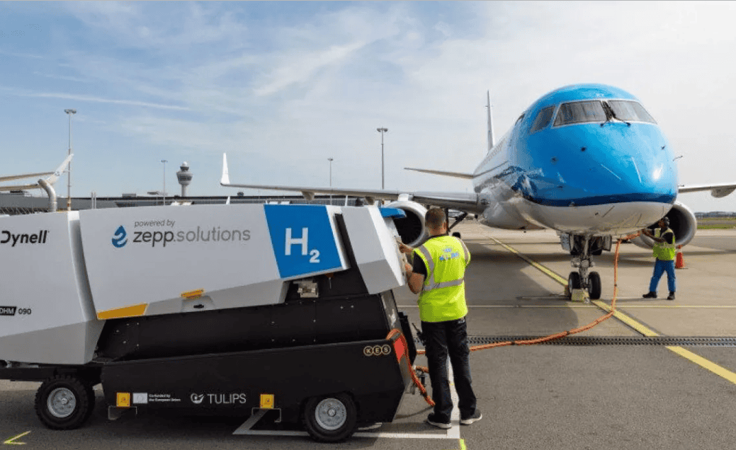 Schiphol Airport Tests World's First Hydrogen-Powered Ground Power Unit