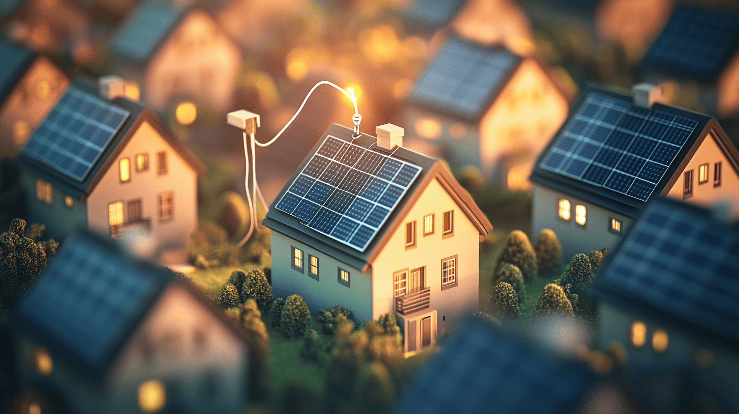 Duitse huizen veranderen in mini-energiecentrales, met doe-het-zelfzonnepanelen